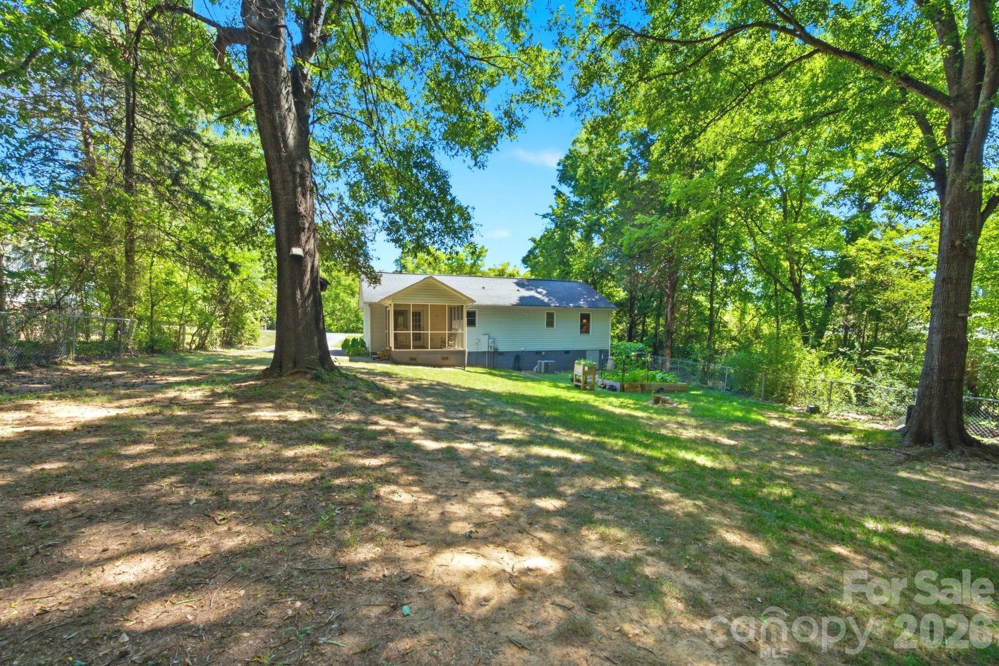 shaded yard - 1949 Ridge Road, Clover