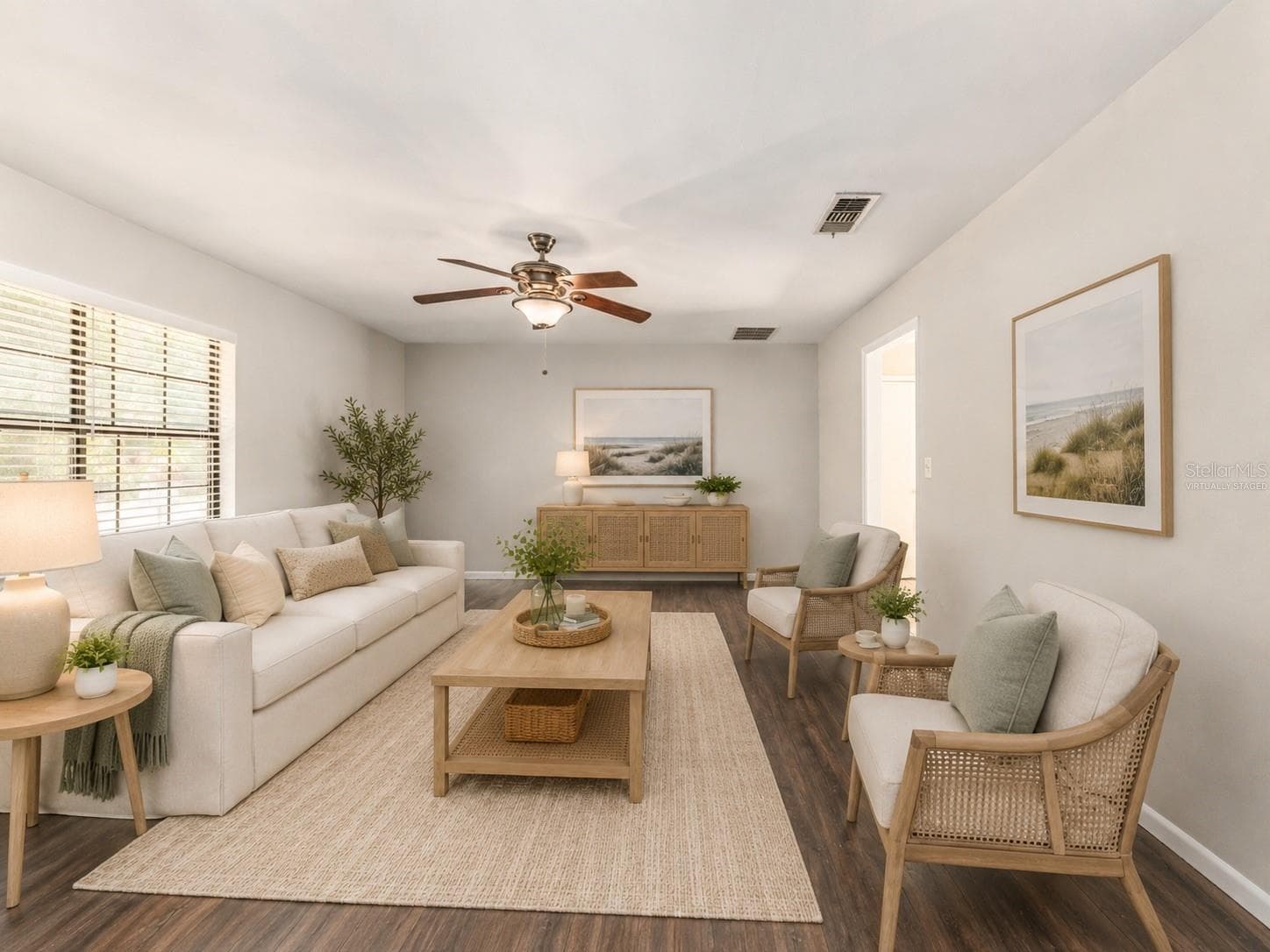 Large Living Area - Virtually Staged - 2541 NW 52ND PL, GAINESVILLE