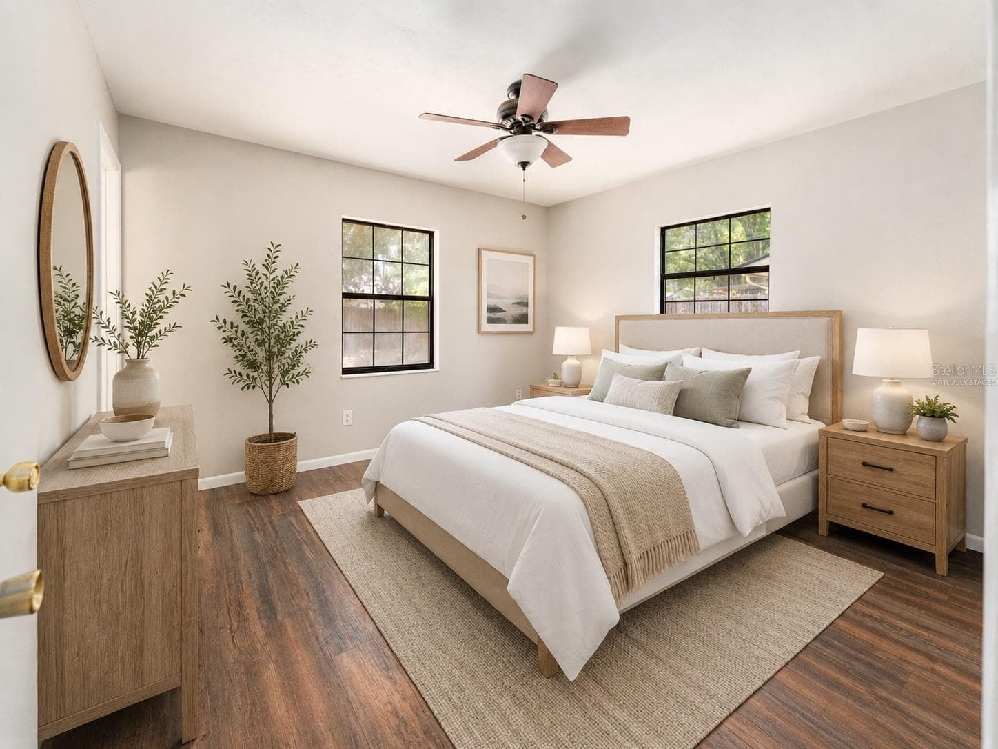 Primary Bedroom - Virtually Staged - 2541 NW 52ND PL, GAINESVILLE