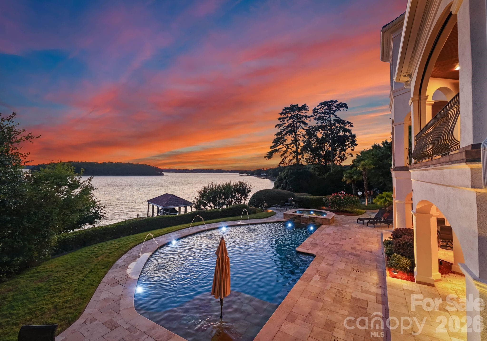 Year-round long-range water views. - 16920 Harbor Master Cove, Cornelius