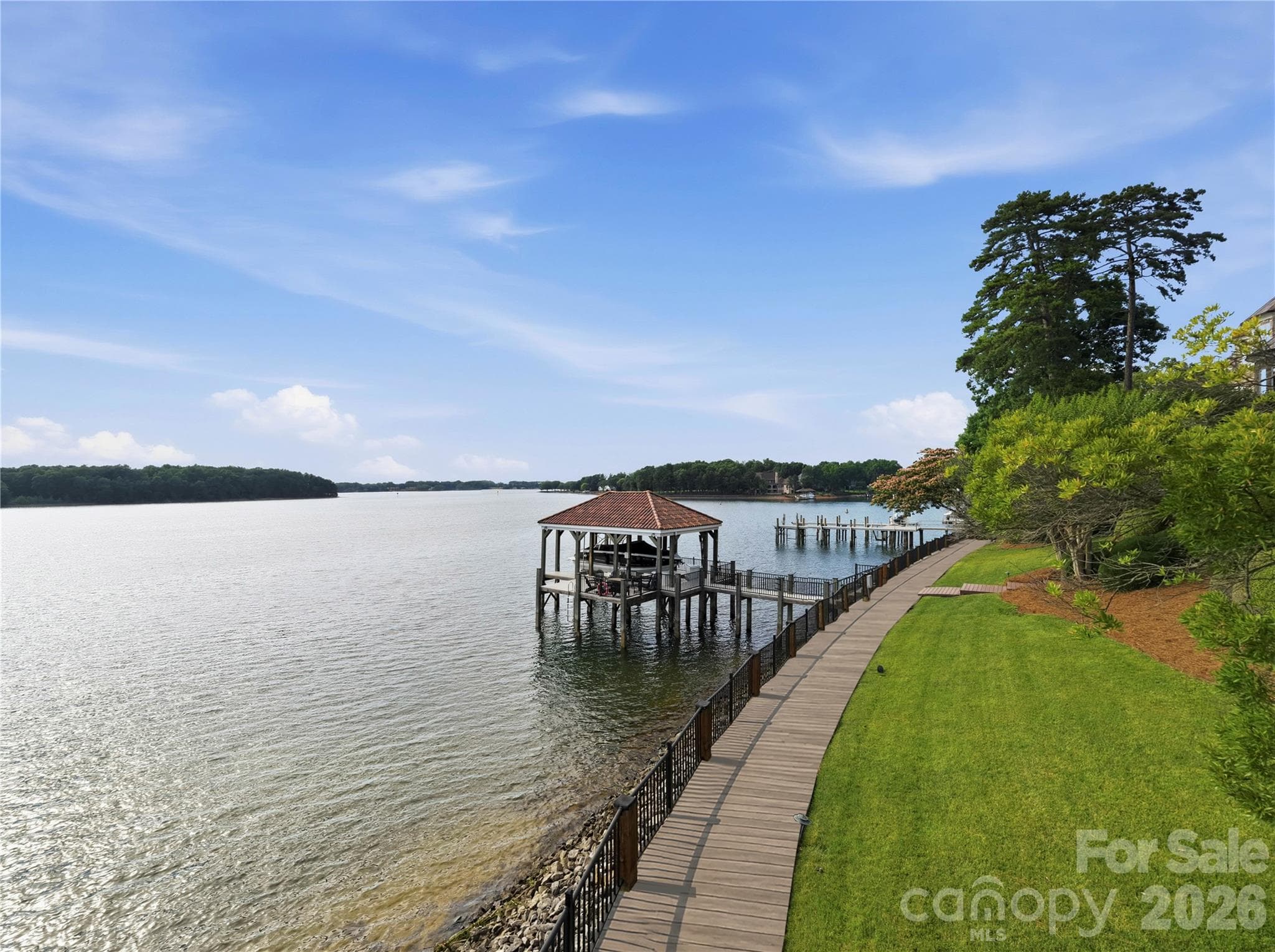 Shoreline promenade. (AI photo - currently being installed.) - 16920 Harbor Master Cove, Cornelius