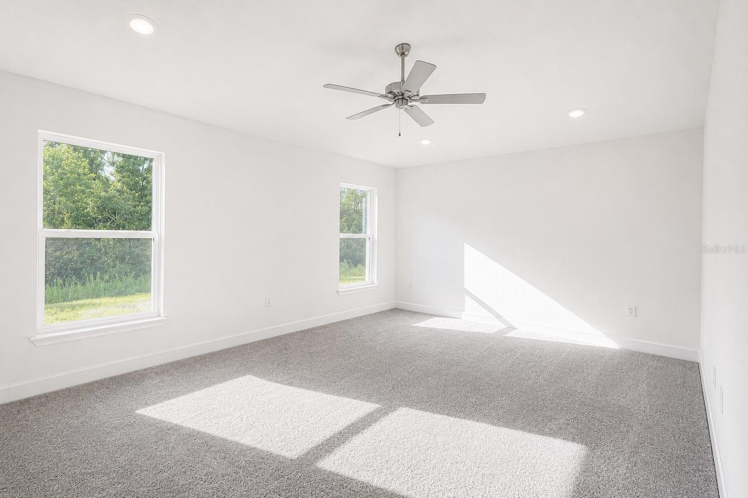 Bedroom with Ceiling Fan - 7606 BENT TREE LOOP, ST CLOUD