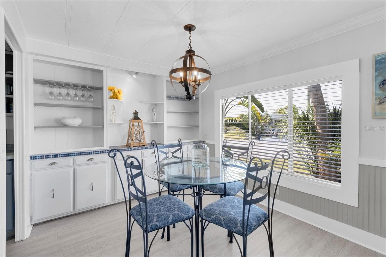 Separate Dining room with built in shelves. - 6629 TOWER DR, HUDSON