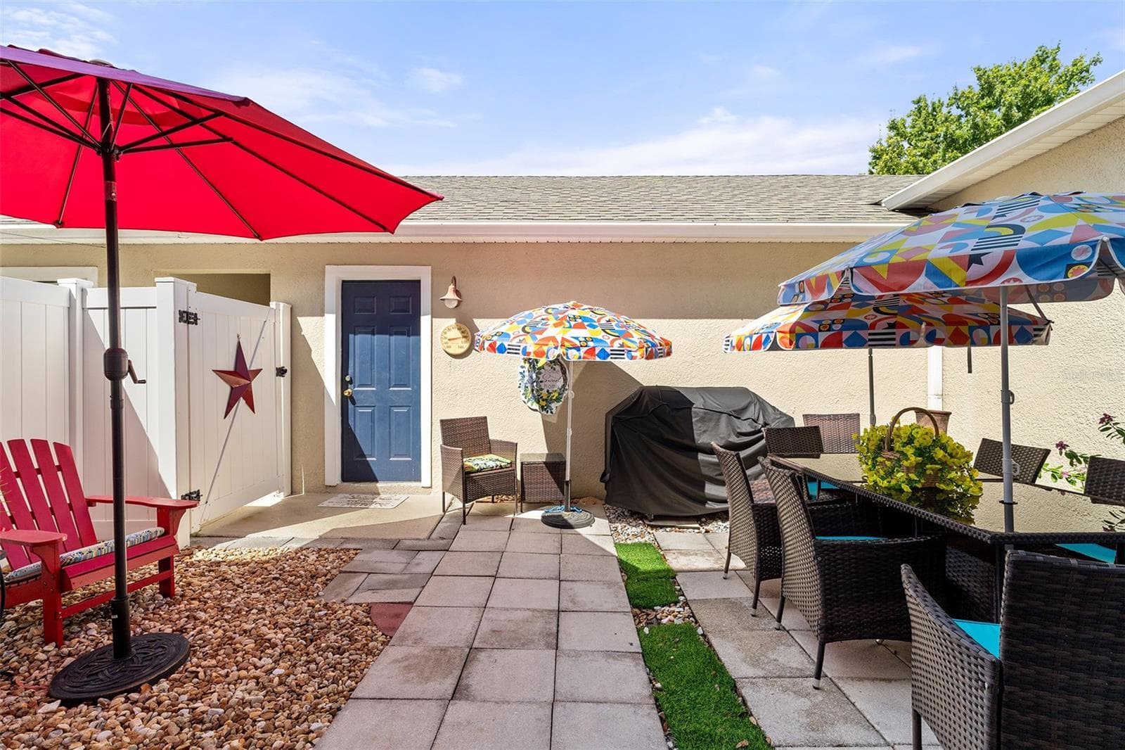 Private Patio w/garage access - 7134 FIVE OAKS DR #4B, ST CLOUD