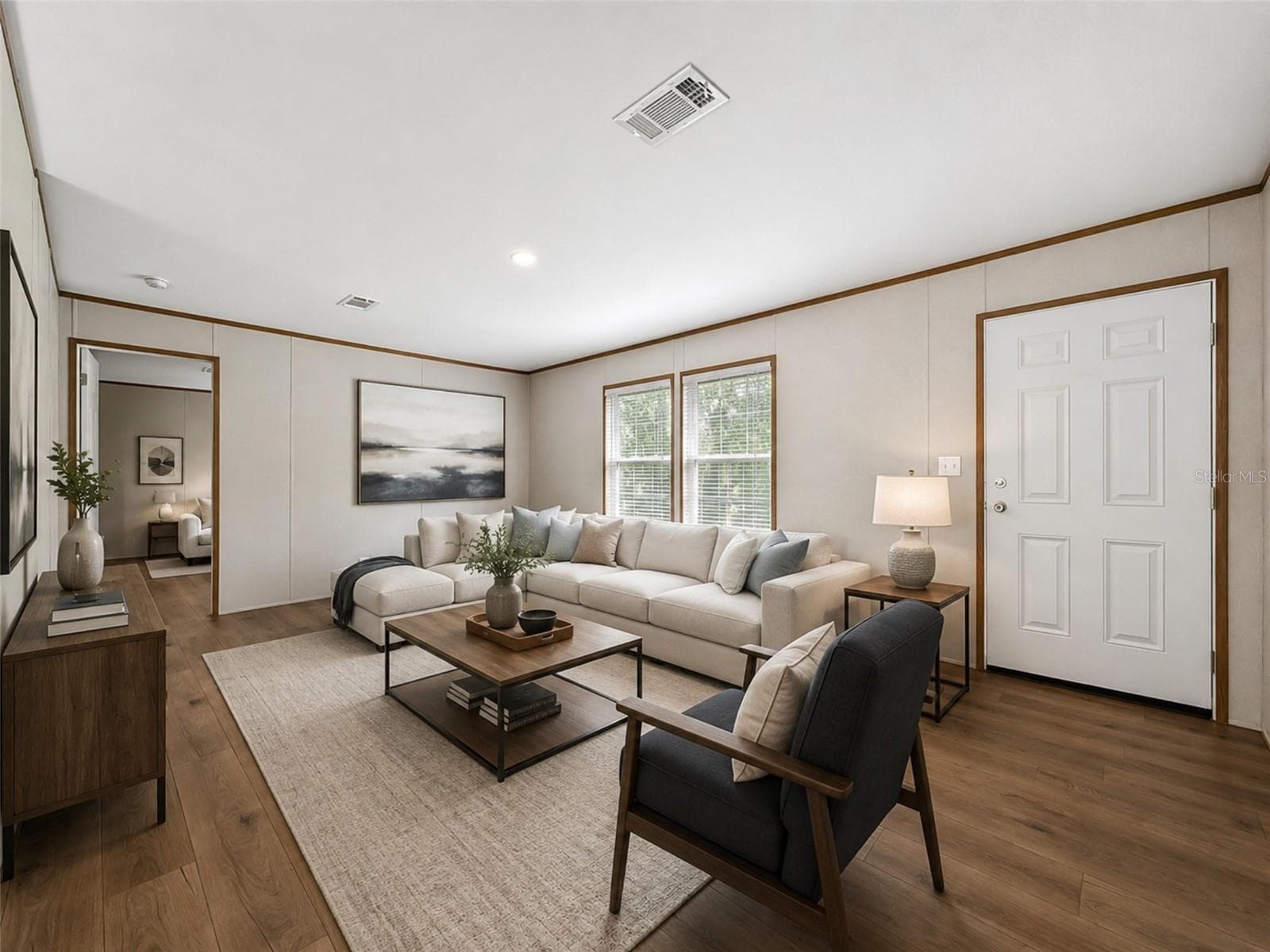 Living Room - Staged - 115 BETSY ROSS PL, SATSUMA