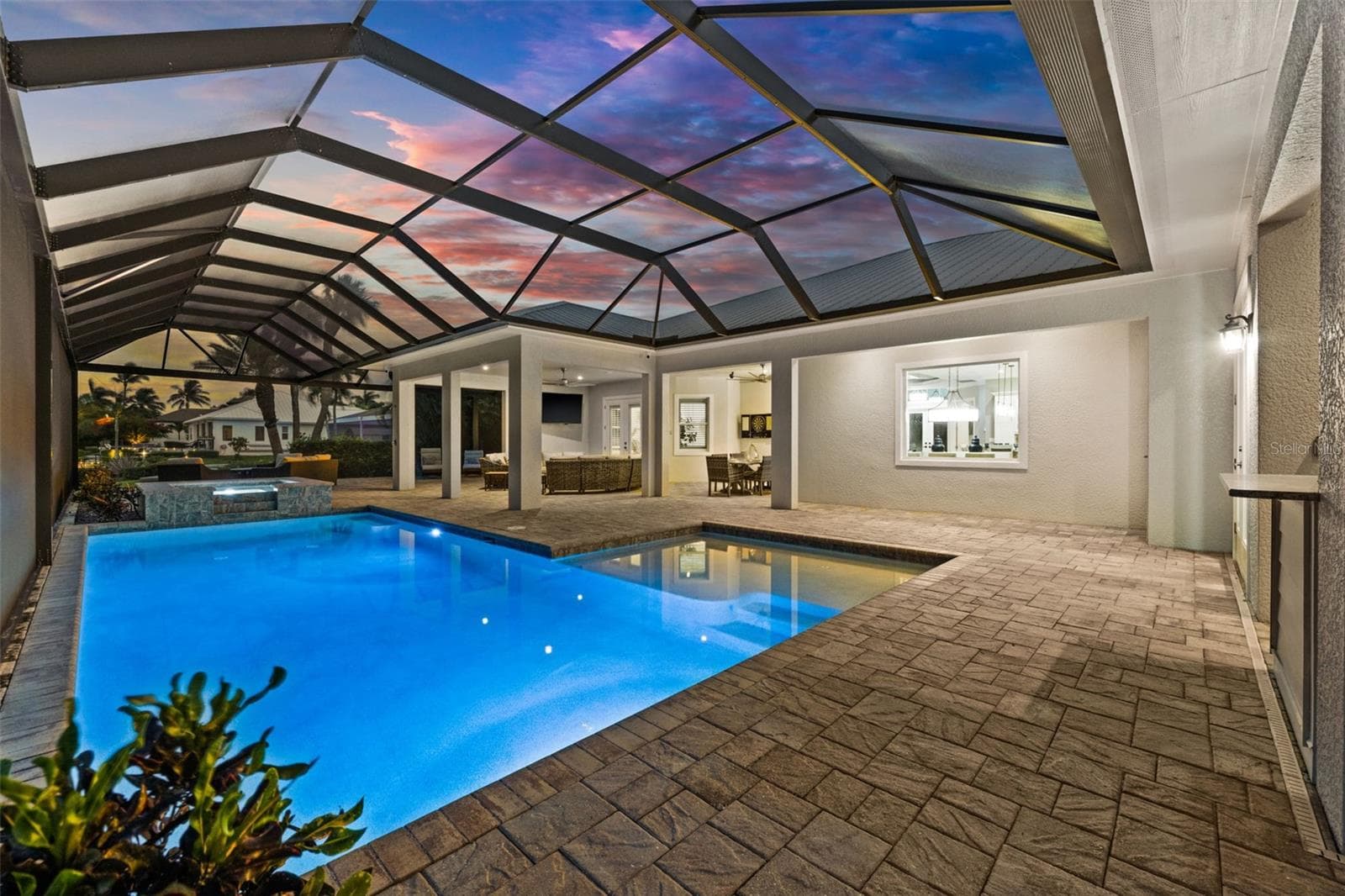 This home has excellent evening entertainment areas - 105 SW 52ND ST, CAPE CORAL