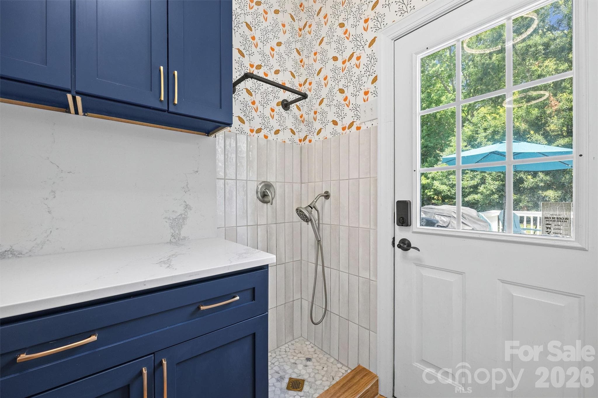 Mud Room shower - 121 Isle Run Drive, Mooresville
