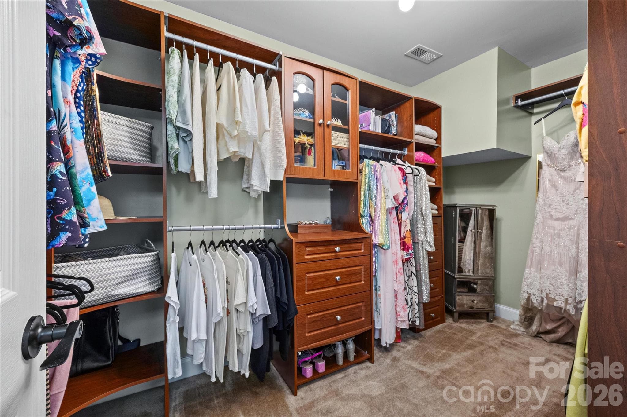 One of 2 walk-in closets - 121 Isle Run Drive, Mooresville