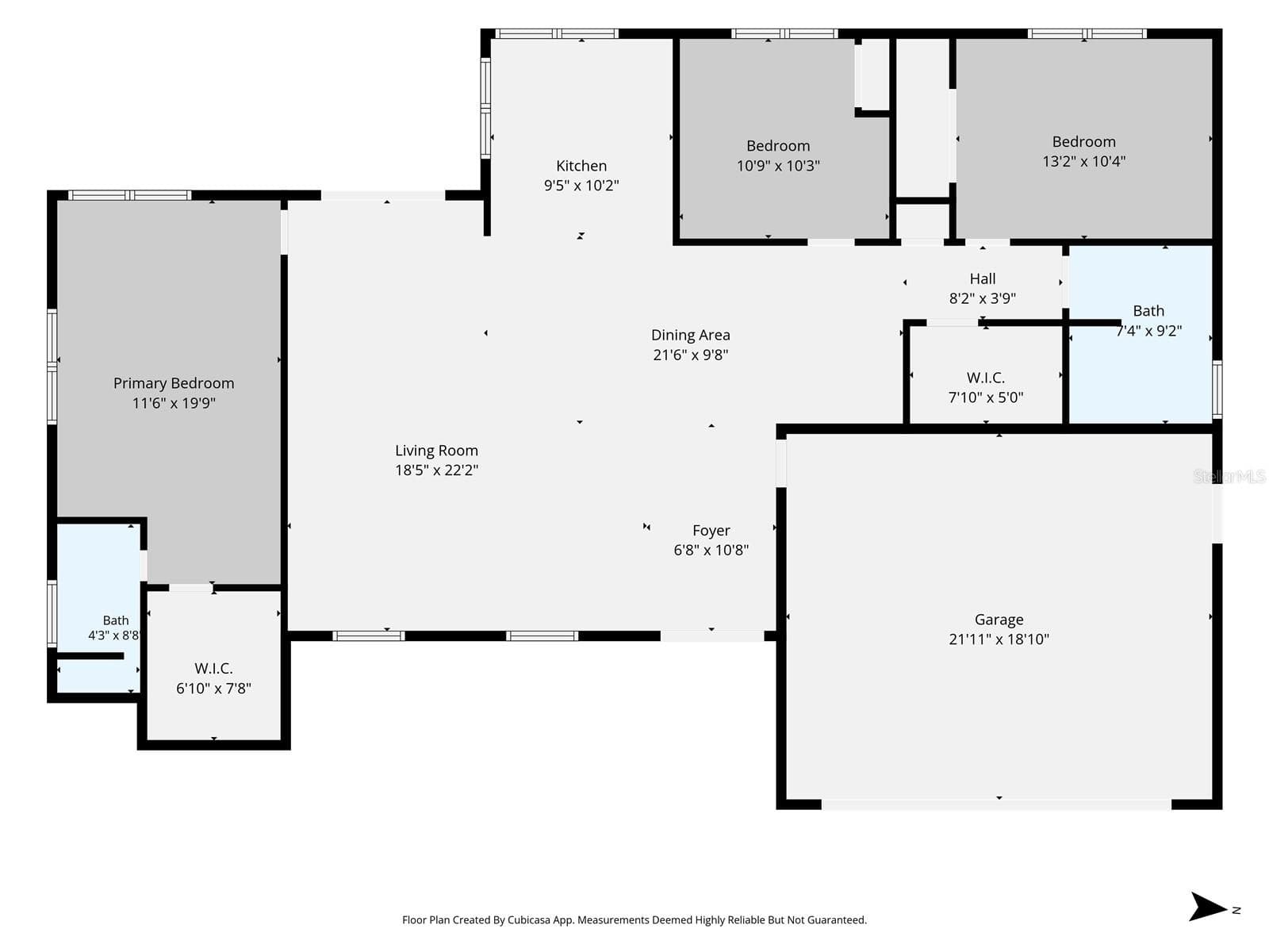 Floor Plan - 3543 ROCKAWAY DR, HOLIDAY