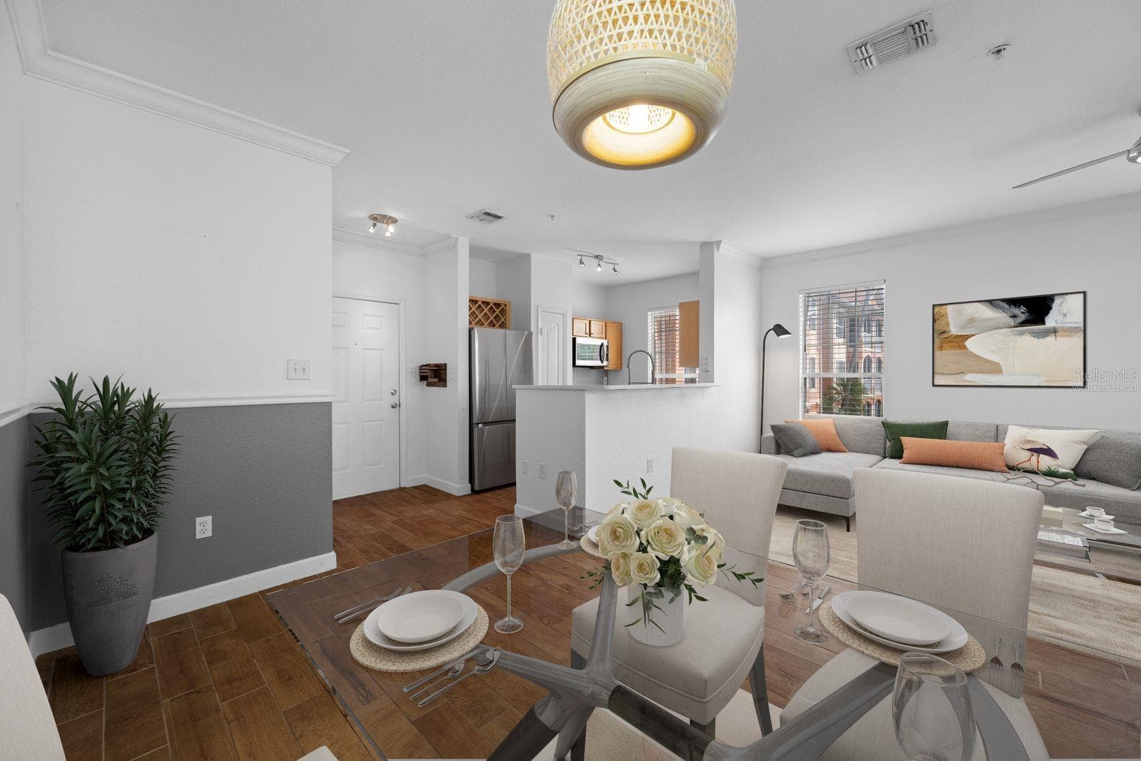 Virtually Staged - 5000 CULBREATH KEY WAY #1-201, TAMPA