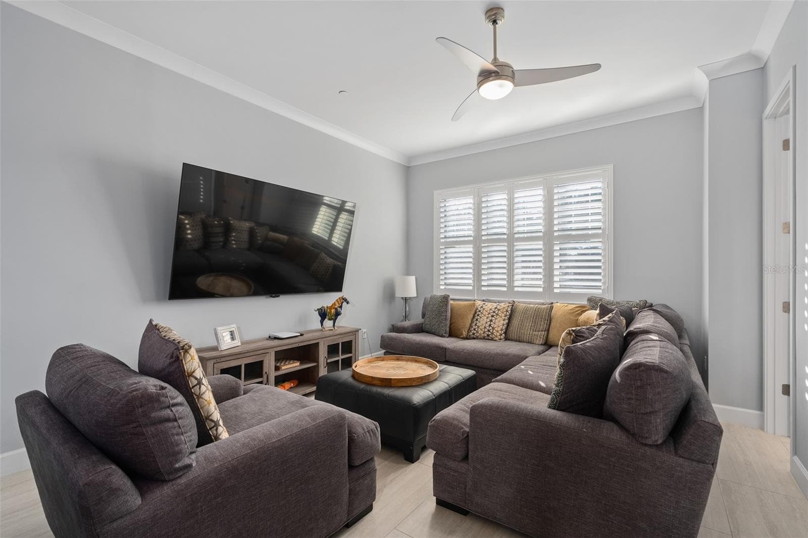 Living Room - 129 S PARK AVE #8E, WINTER GARDEN