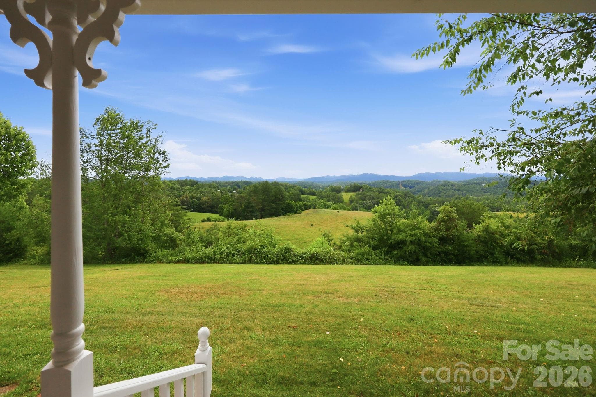 Front Porch view from your rocking chair - 1091 WINDSWEPT RIDGE Road, Marshall