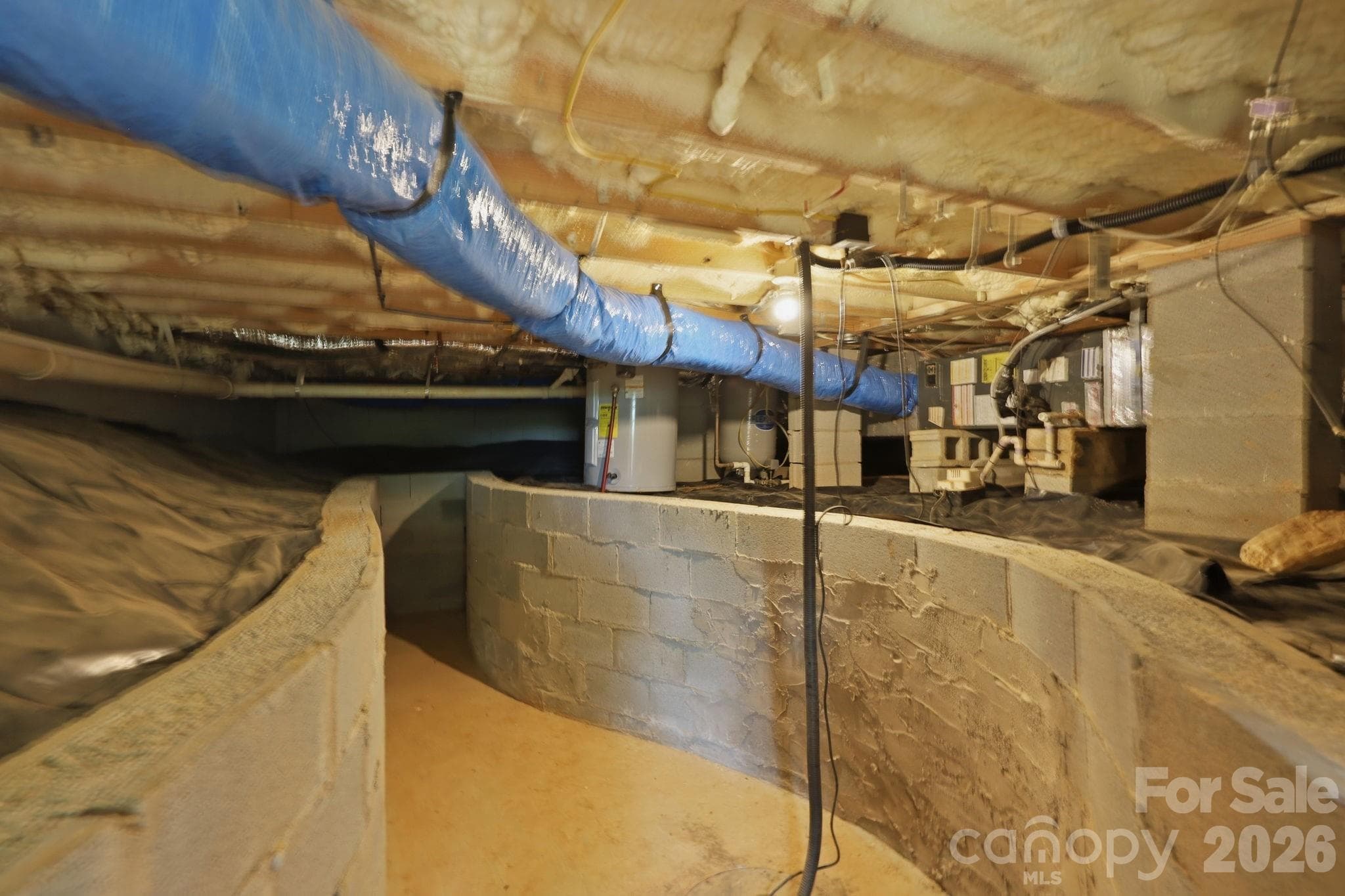 Access to HVAC/Filter System/ Plumbing - 1091 WINDSWEPT RIDGE Road, Marshall
