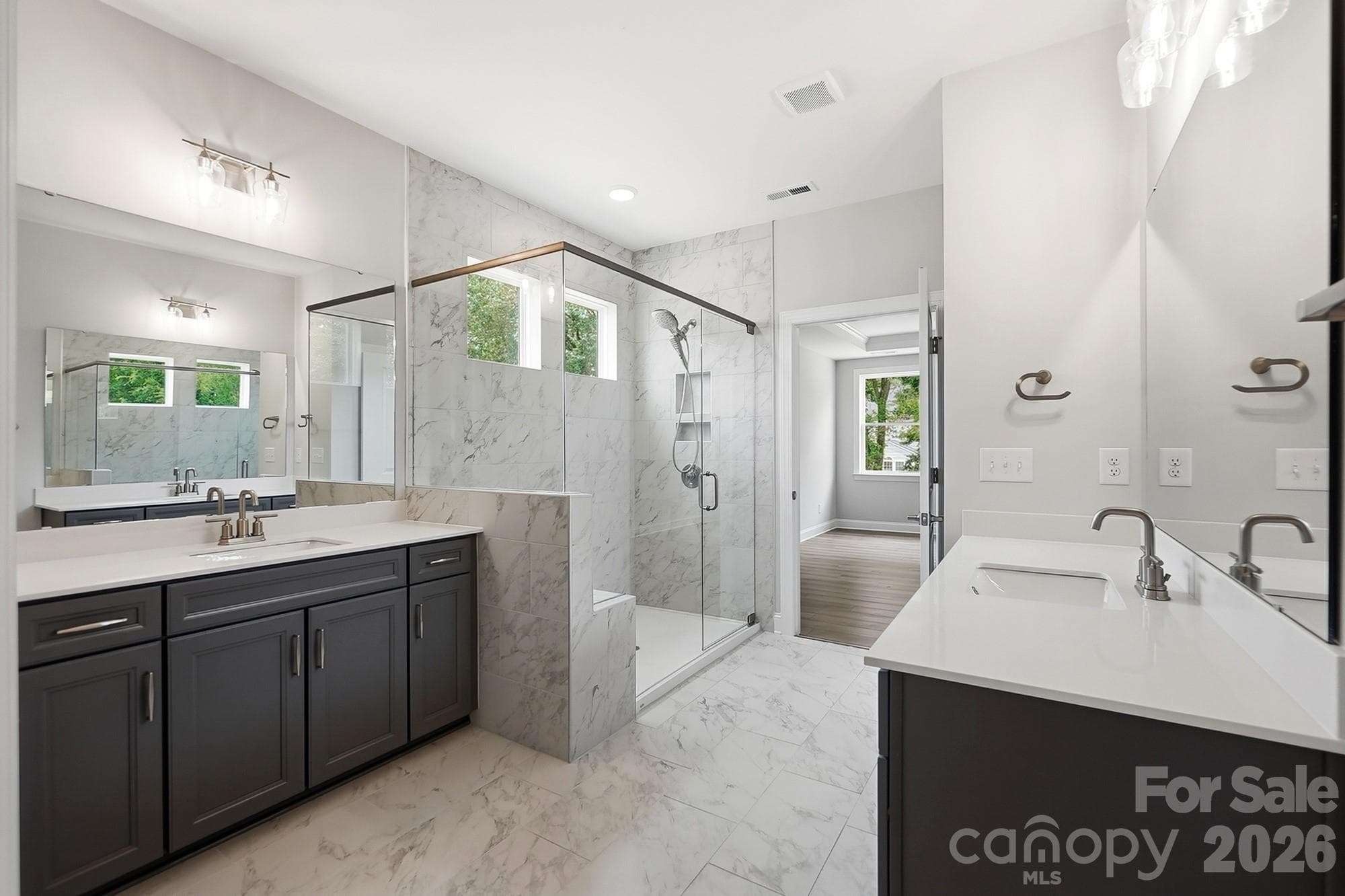 Primary Bathroom - 3050 Constitution Lane, Gastonia