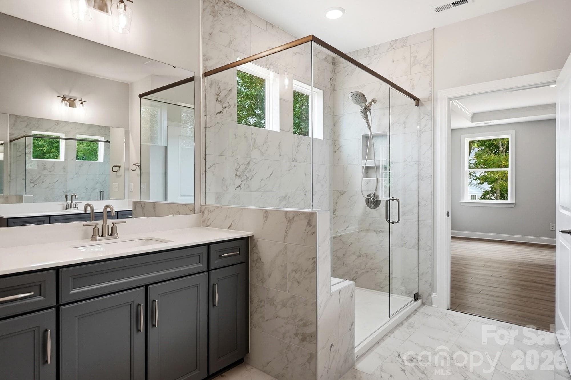 Primary Bathroom - 3050 Constitution Lane, Gastonia