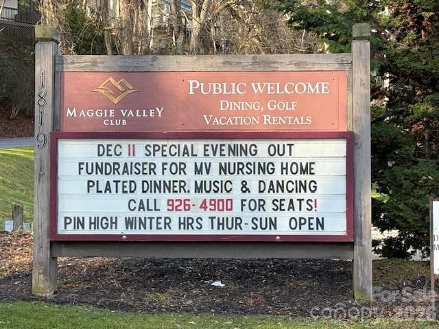 Pin High Bar & Grill at the Maggie Valley Club; one block away - 30 Brier Lane, Maggie Valley