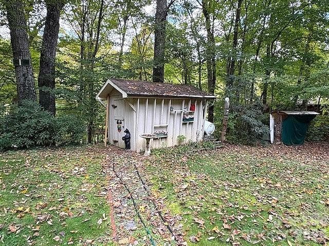 tool shed; 12' x 8' - 30 Brier Lane, Maggie Valley