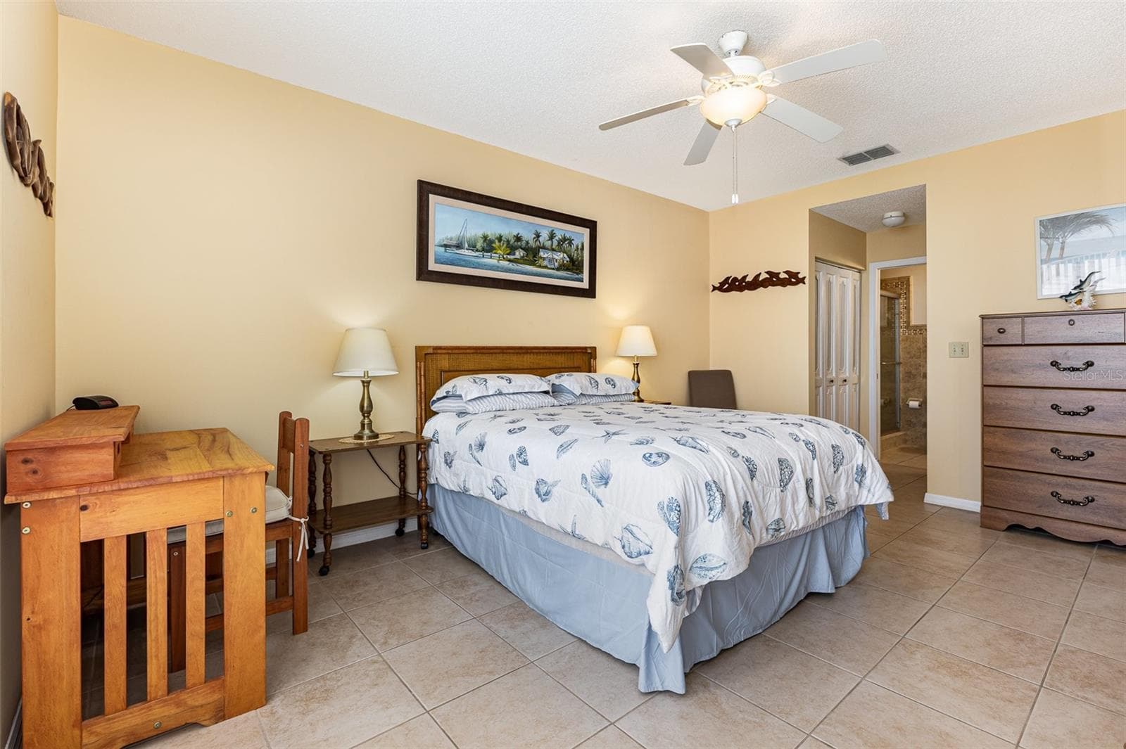 Primary with En Suite Bath - 333 N ATLANTIC AVE #305, COCOA BEACH