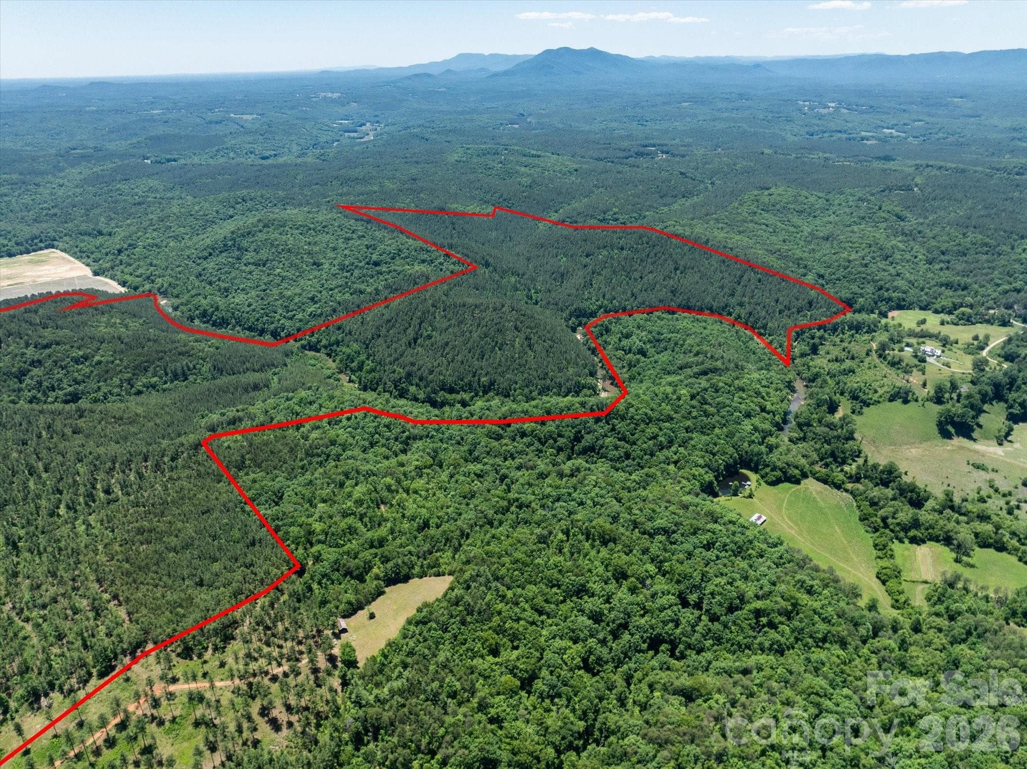 Looking SW - see extensive Broad River frontage. - Rutherfordton
