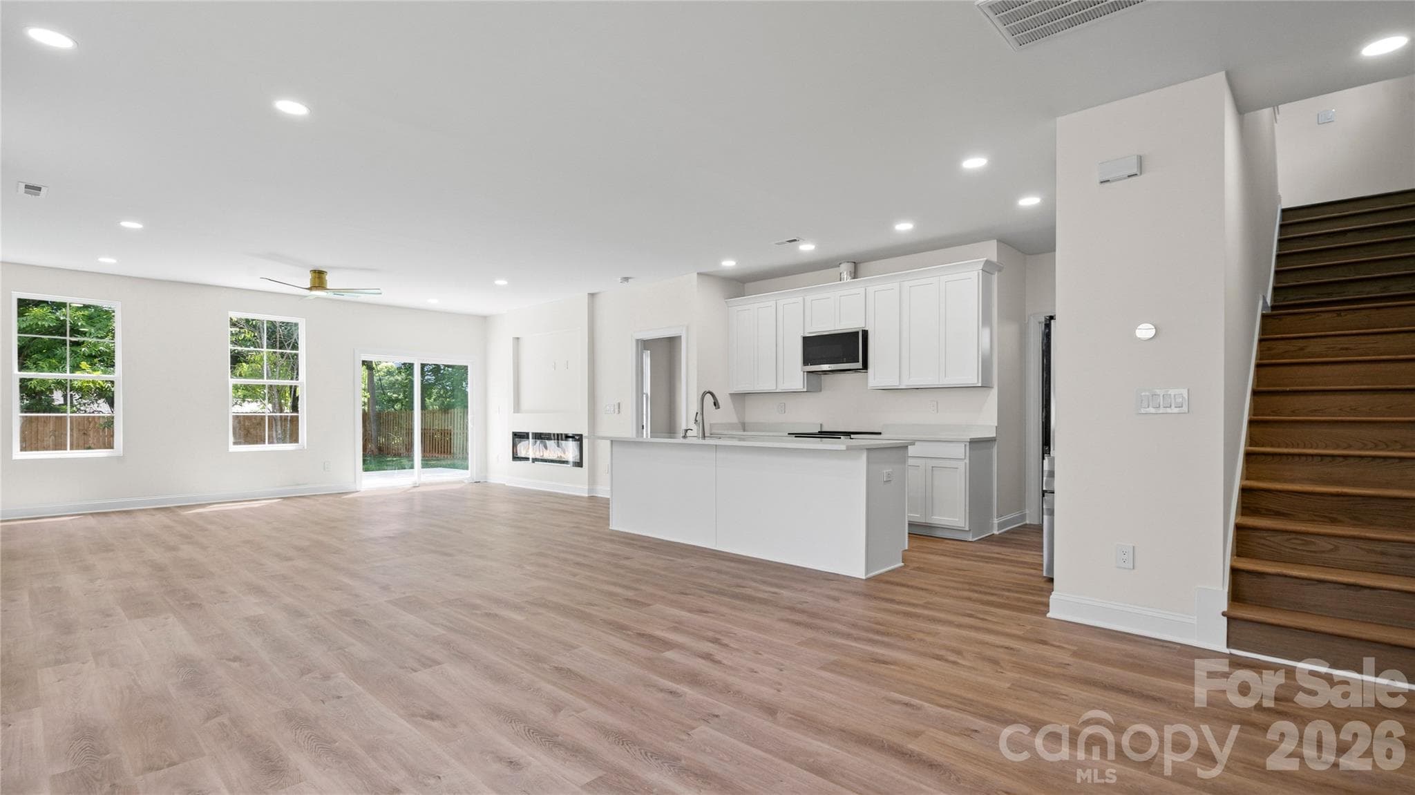 Kitchen, Dining Area, Living Area - 13214 S Church Street, Huntersville