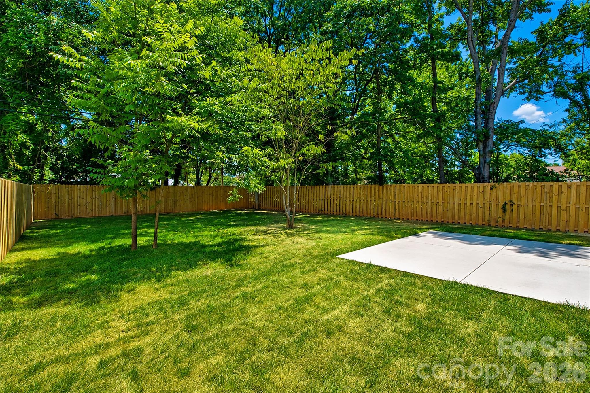 Fully Fenced Back Yard - 13214 S Church Street, Huntersville
