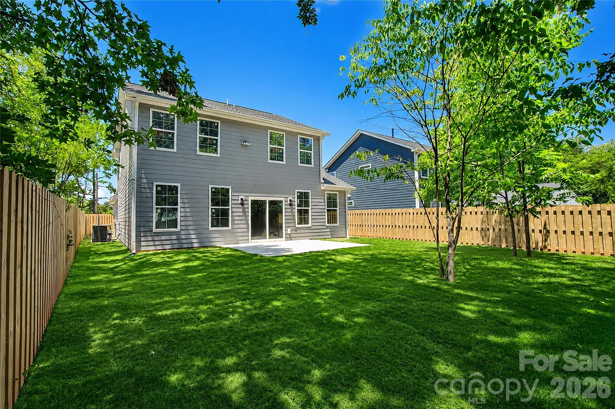 Fully Fenced Back Yard - 13214 S Church Street, Huntersville