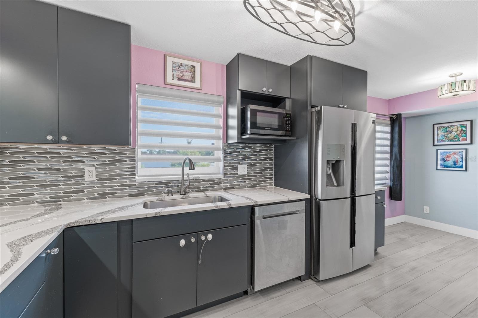 Updated Kitchen - 3165 N ATLANTIC AVE #B209, COCOA BEACH