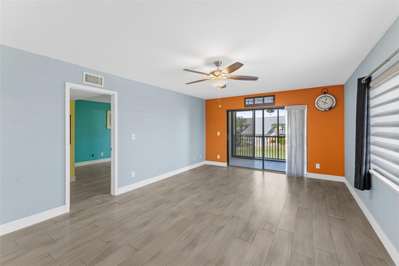 Living Space and Balcony - 3165 N ATLANTIC AVE #B209, COCOA BEACH