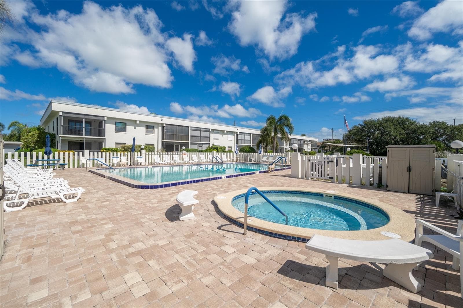 Community Heated Pool/Spa - 3165 N ATLANTIC AVE #B209, COCOA BEACH