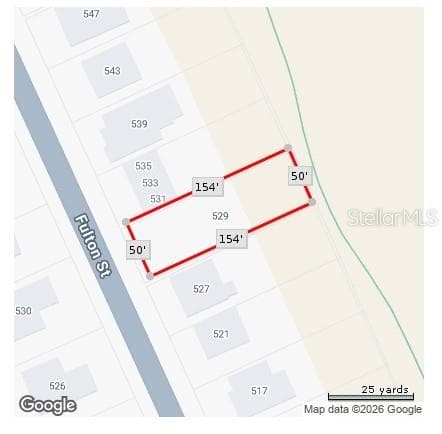 Land at 529 FULTON ST, DAYTONA BEACH, photo 9 of 9