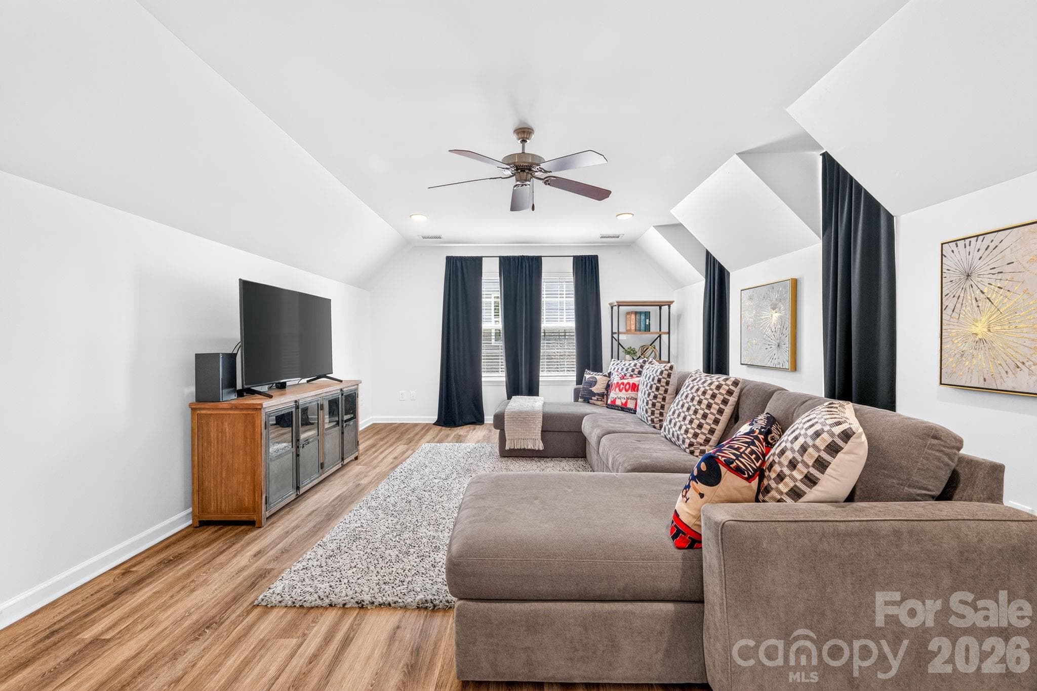 Bonus Loft.Versatile loft ideal for a media room, playroom, or second living space. - Charlotte