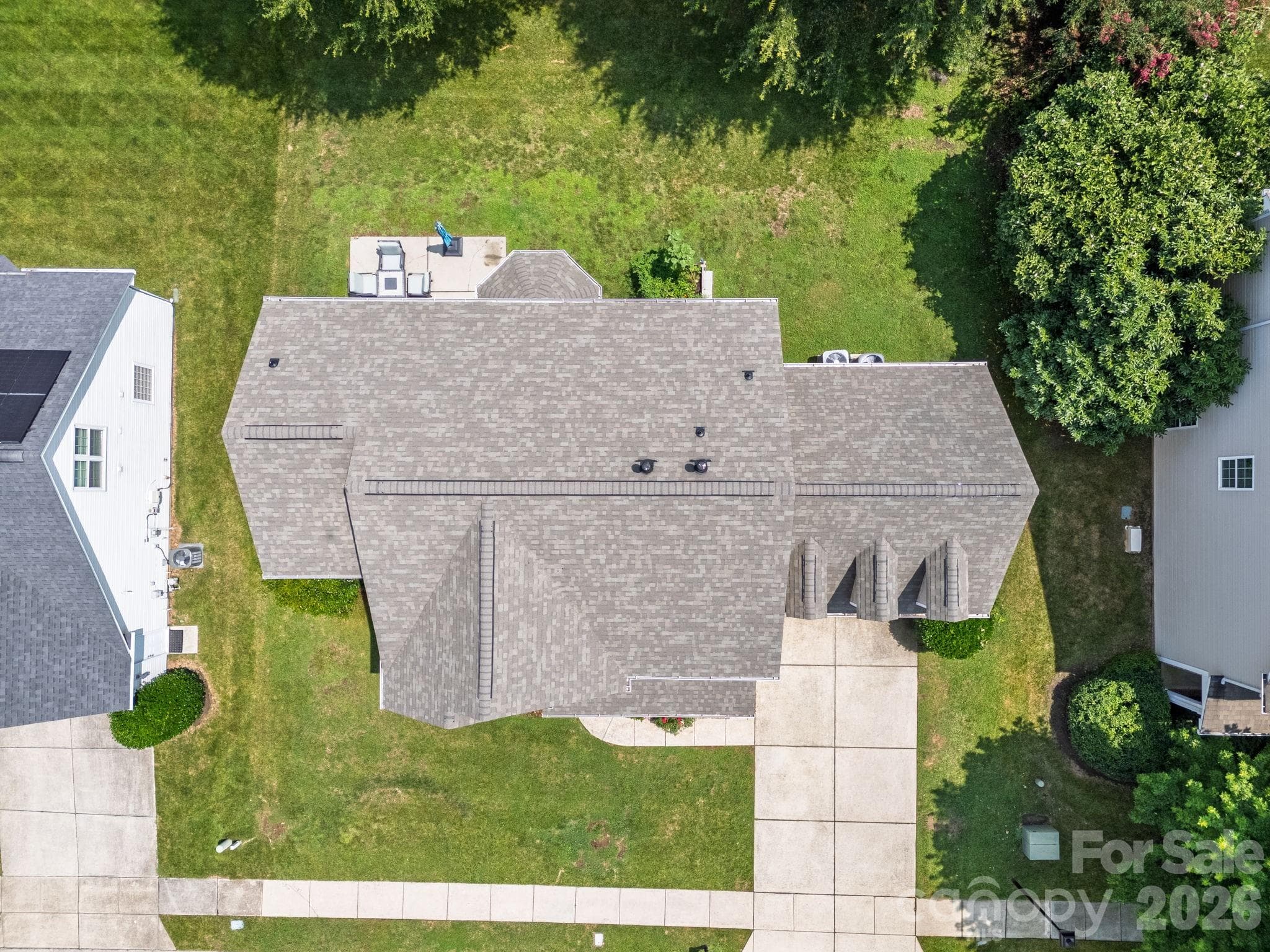 Aerial ViewBird's-eye view highlighting the home's location within the Berewick community. - Charlotte