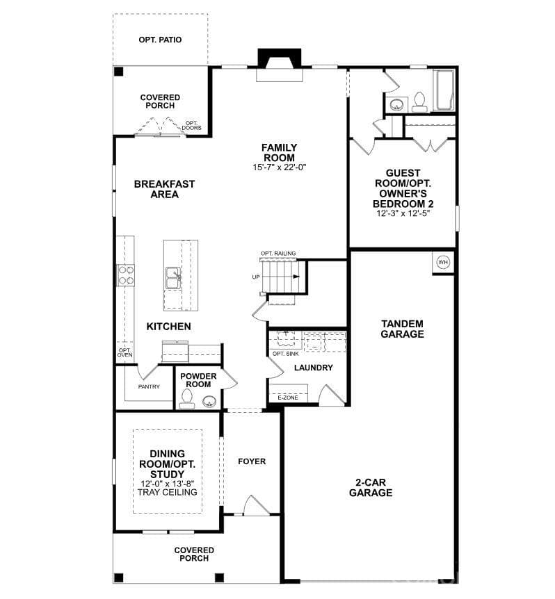 First floor - Huntersville