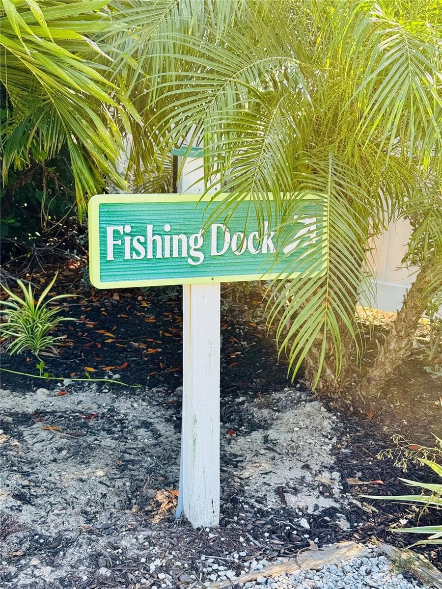 Fishing Dock - 848 EVERGREEN WAY, LONGBOAT KEY