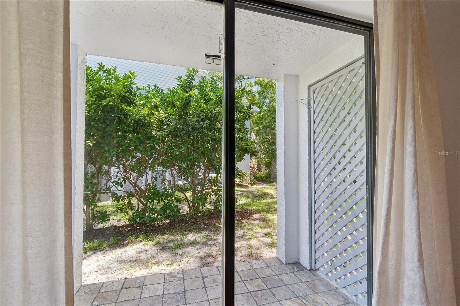 Patio View from Living Rm - 11800 PARK BLVD #401, SEMINOLE