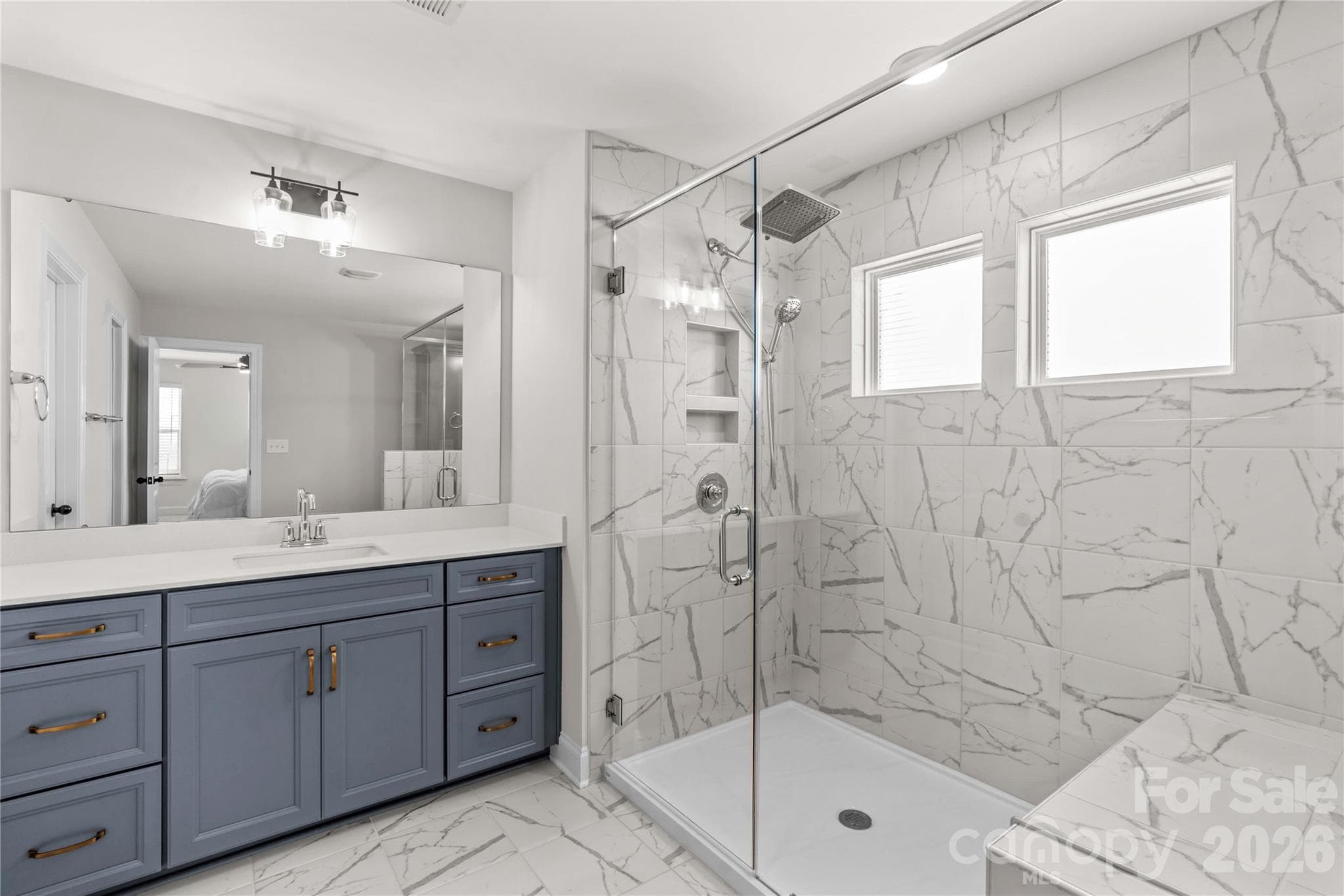 Primary Bath - 116 Summerhill Drive, Mooresville