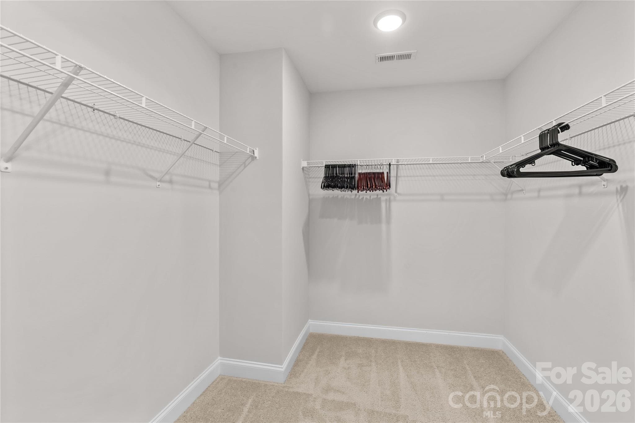 Primary Walk-in Closet - 116 Summerhill Drive, Mooresville