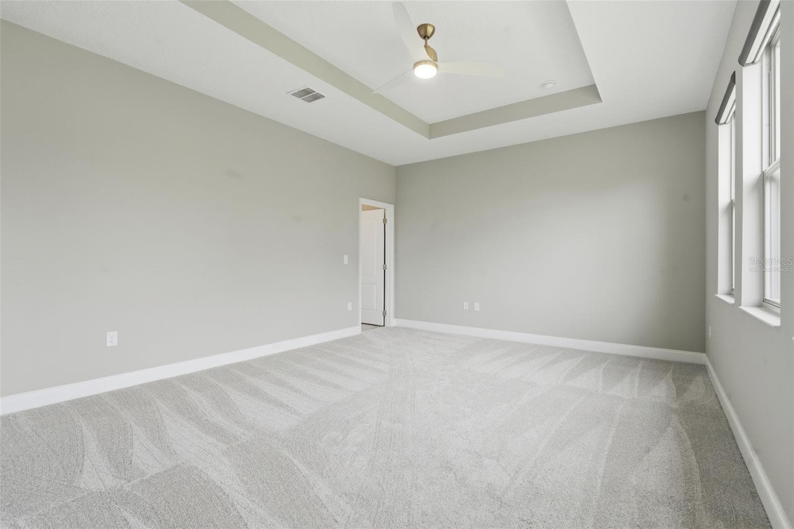 Virtually Staged Primary Bedroom - 251 TEDDY RUSHING ST, DEBARY