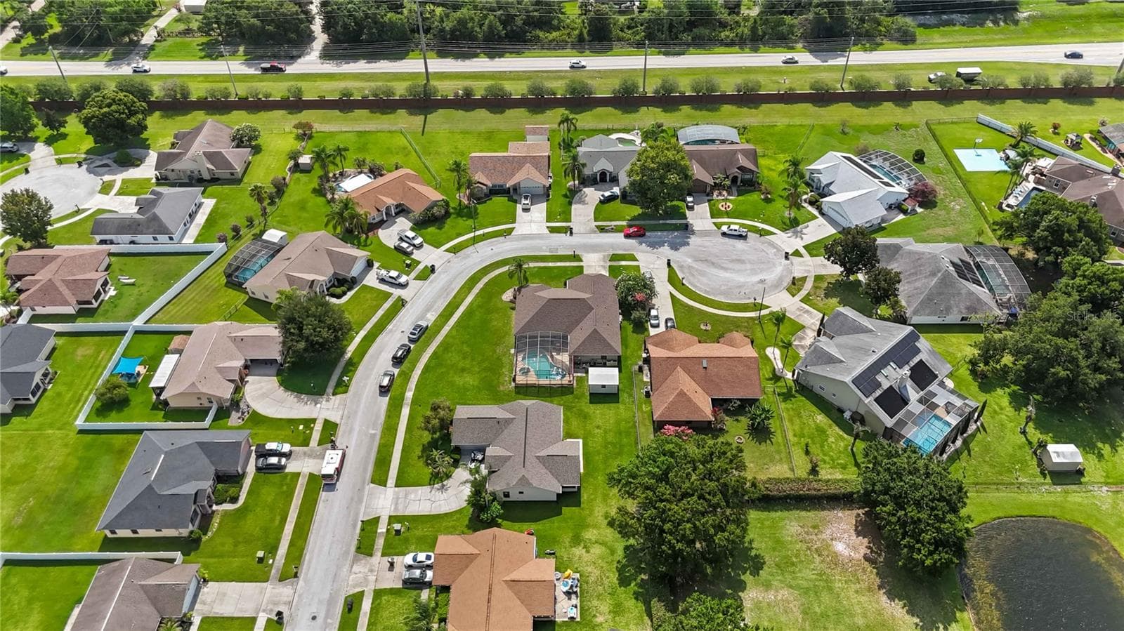Aerial to Canoe Creek Road - 2207 DEATA CT, ST CLOUD