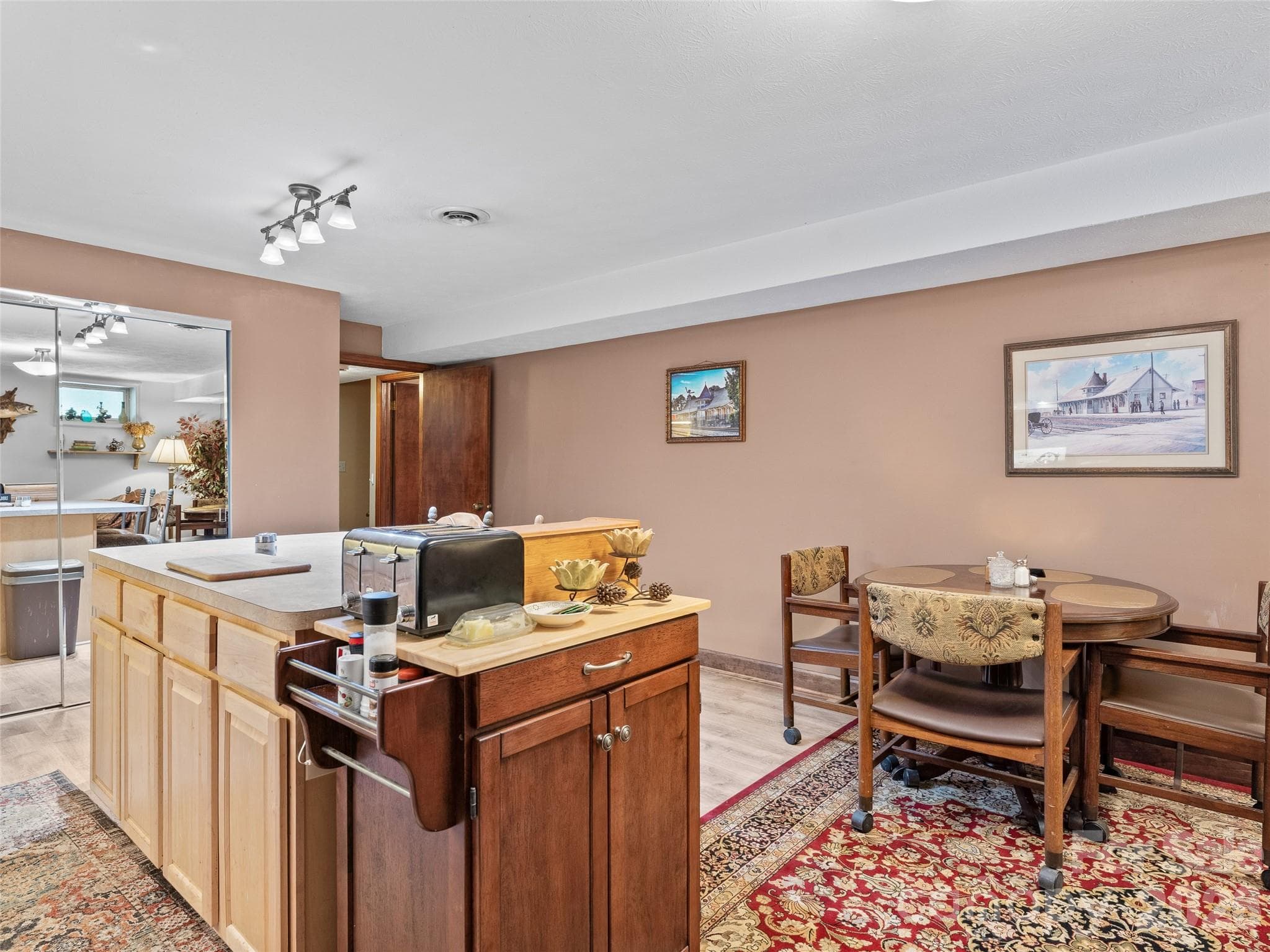 Eating Area in Great Room - 3 Westbridge Drive, Hendersonville