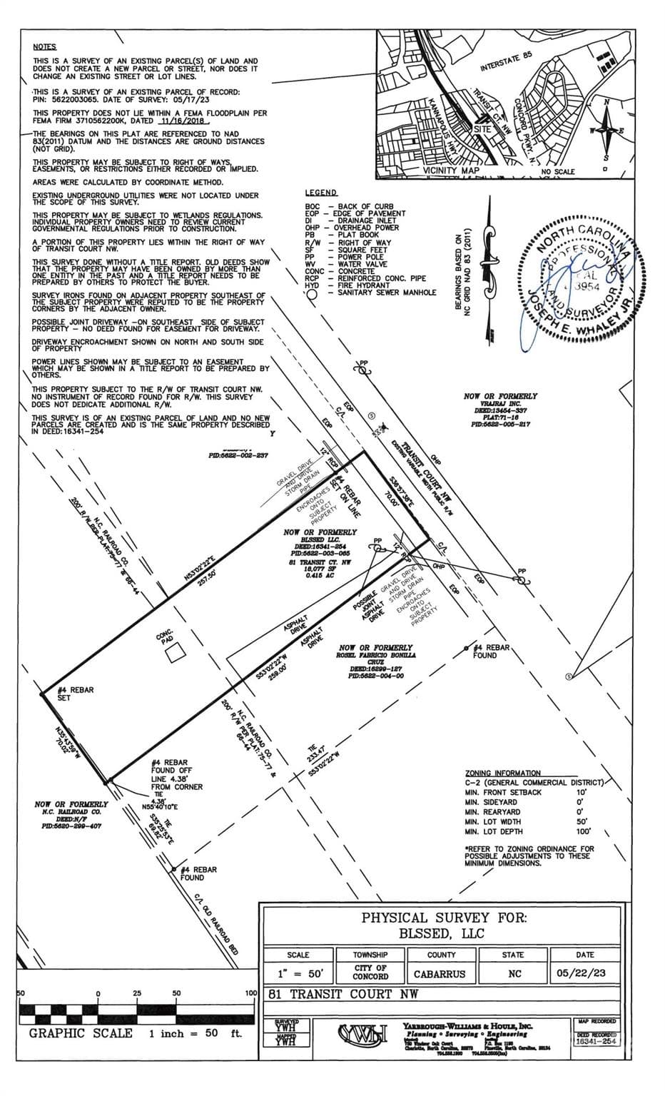 Lot at 81 Transit Court NW, Concord, photo 3 of 3
