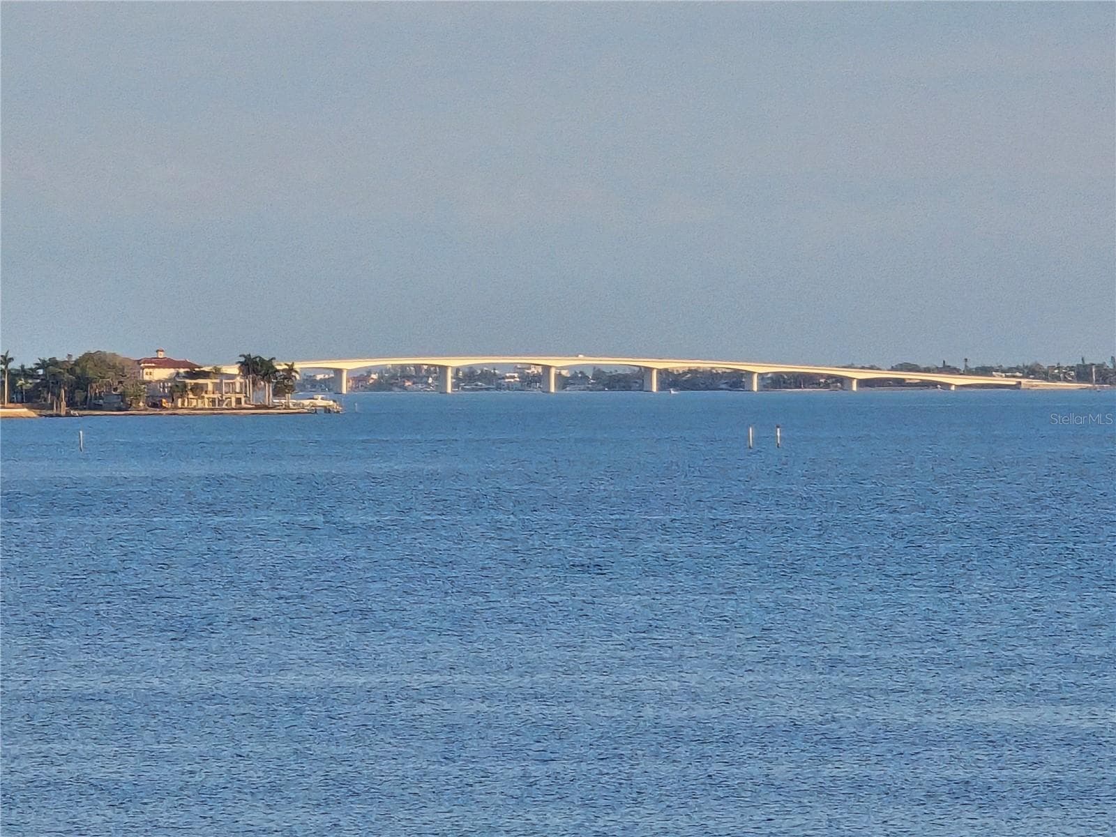 Zoom photo taken from 3rd floor balcony. Ringling Bridge. - 7524 WESTMORELAND DR, SARASOTA