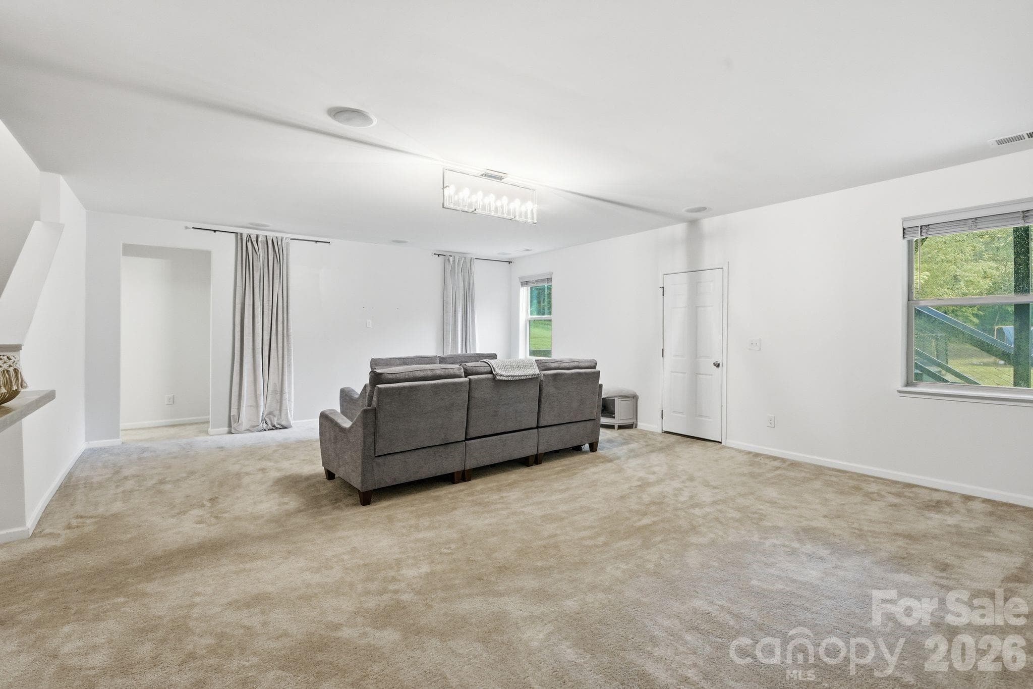 Walkout basement media room/ flex space - Clover