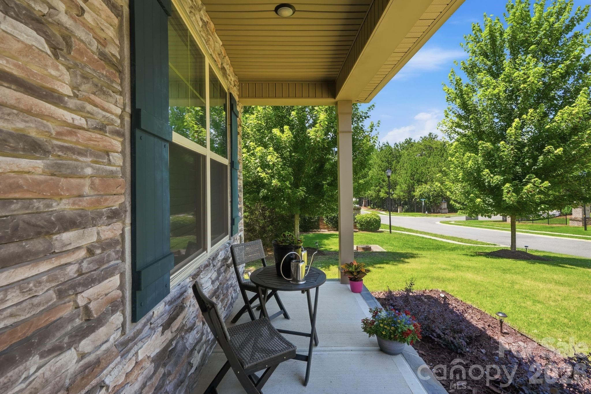 Front porch - 4870 Summerside Drive, Lake Wylie