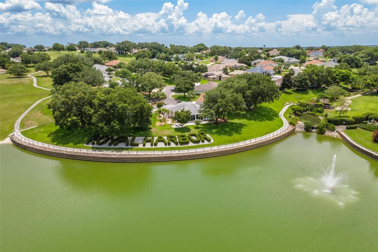 Aerial - 3354 SAINT LUCIA CT, TAVARES