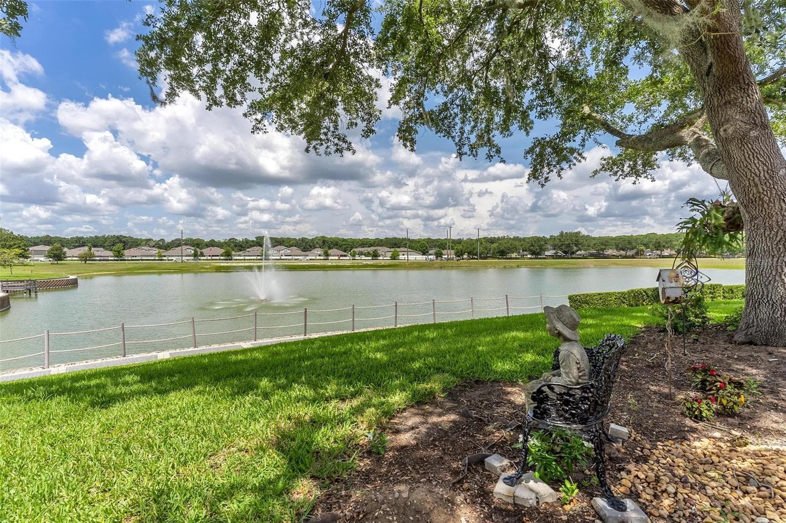 Back yard setting - 3354 SAINT LUCIA CT, TAVARES