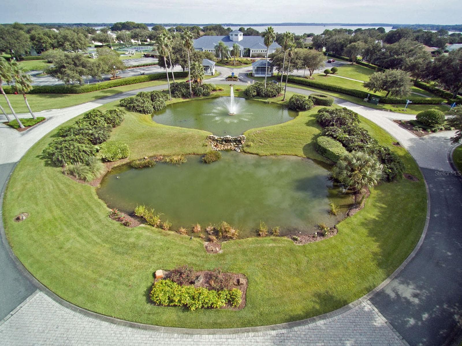 Aerial Royal Harbor on Little Lake Harris - 3354 SAINT LUCIA CT, TAVARES
