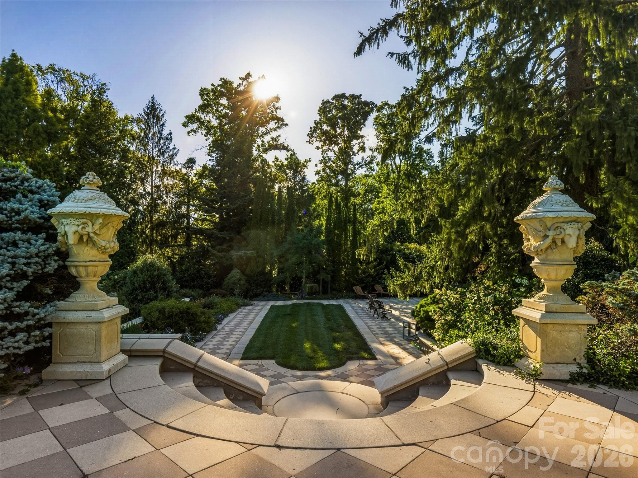 Masterful landscaping sets the scene for your extroadinary life - Biltmore Forest