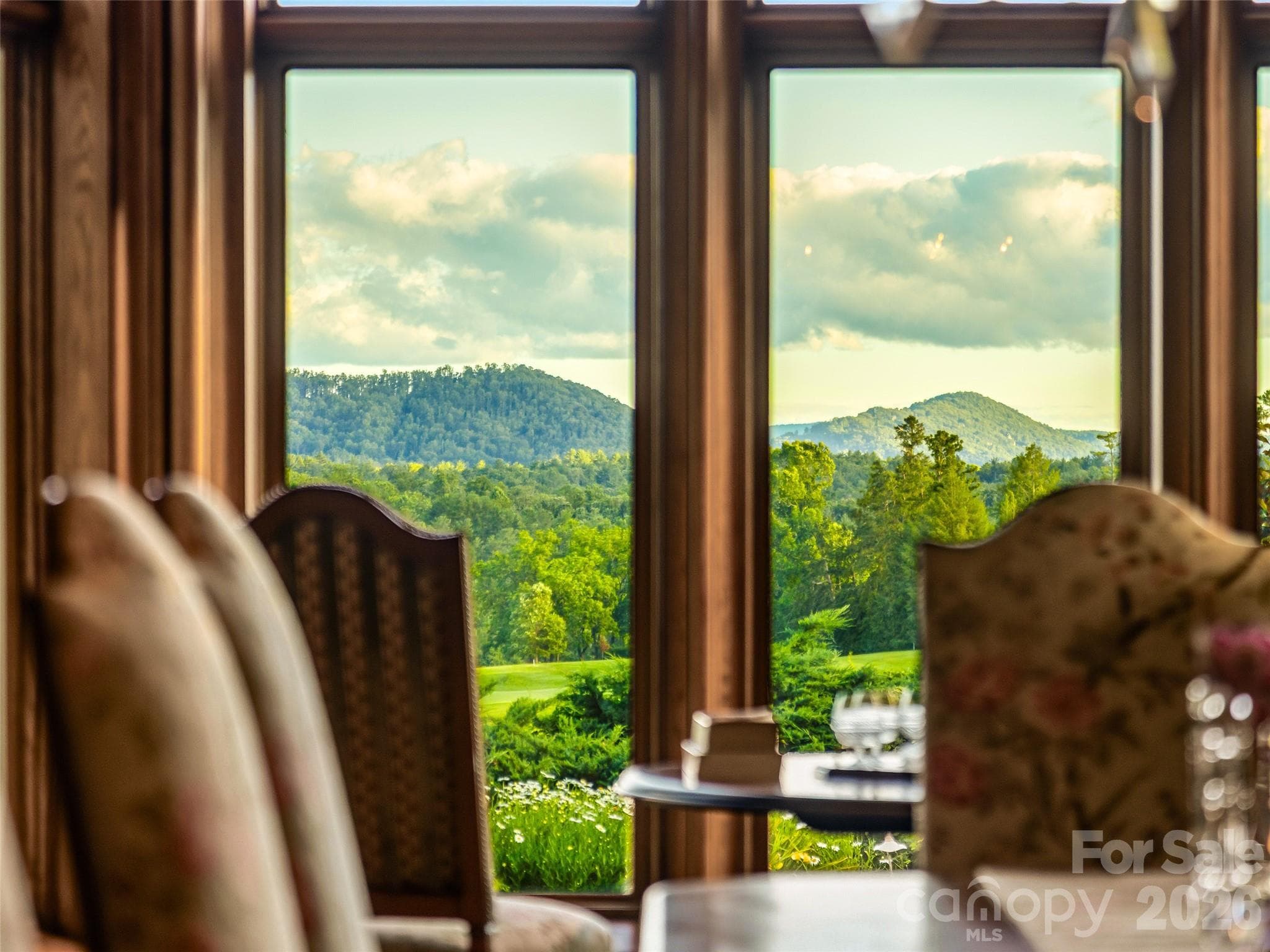 Dining room bay - Biltmore Forest