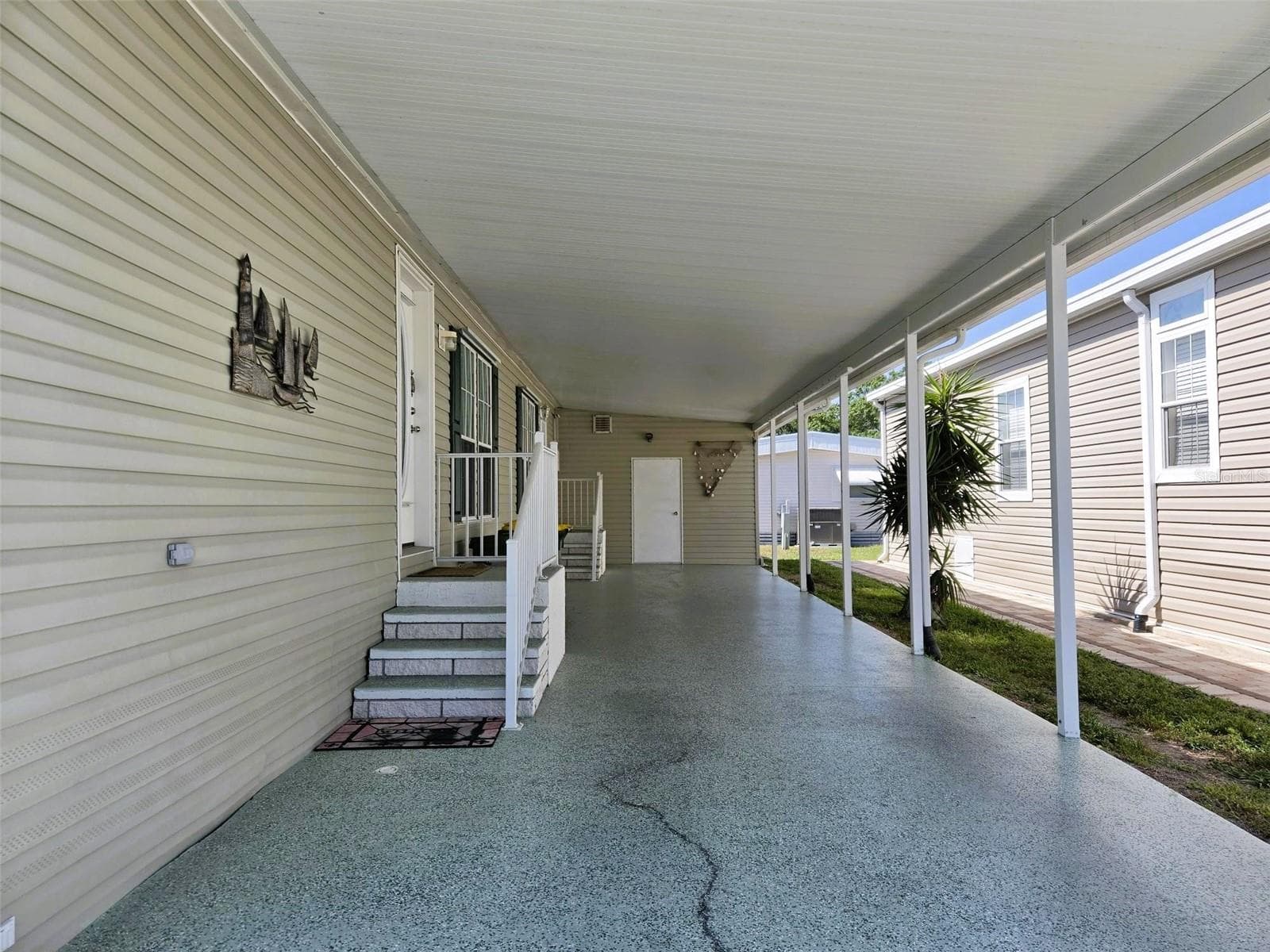 Long View of Carport - 3324 OVERCUP OAK TER, SARASOTA